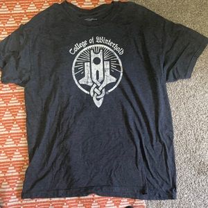 Gray College of Winterhold Skyrim T-shirt Sz XL